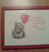Tatty Teddy - Wiktoria's Birth Sampler