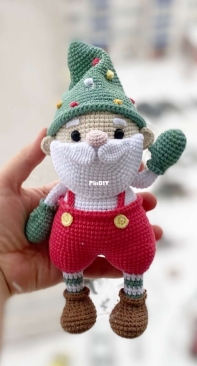 KnitToys - Tatyana Medvedeva - Santa Claus - Spanish - Translated