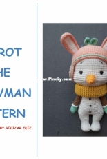 Amigurumi By Güli - Gülizar Ekiz - Carrot the Snowman pattern