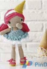 Airali Design - Ilaria Caliri - Gelato Girl in Simply Crochet Issue 34 - Russian - Translated - Free