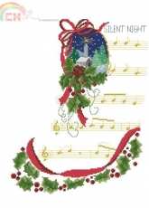 Janlynn 050-459 Silent Night Stocking and Alphabet
