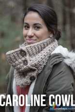Little Monkeys Crochet - Rebecca Langford -Caroline cowl- Free