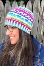 Knit and Crochet Ever After - Deja Joy / Jetmir - Fair Isle Love Beanie