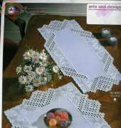 Hardanger Permin 63-5702 Table Runner