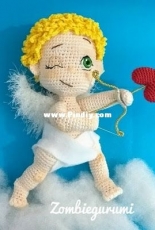 Zombiegurumi - Luisa Contreras - Amigurumi Cupid - Spanish - Free