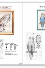 Ebook- cross stitch owls and other birds