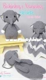 Atelie Lovely Craft- Jessely Tainara - no 11.1 - Elephant -  English