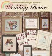 Jeanette Crews Designs Book 22172 - Wedding Bears