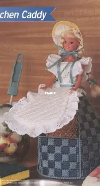 Annie's Attic Plastic Canvas Kitchen Caddy by Carole Rodgers