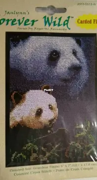 Janlynn 013-0313 - Forever Wild - Panda by Roger W.Reinardy XSD