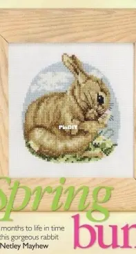 Kids Friends Cross Stitch Scheme for Potato Rabbit Bunny