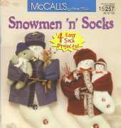 McCalls Snowmen n Socks