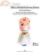 Dolls and Daydreams-Mary Antoinette sewing pattern