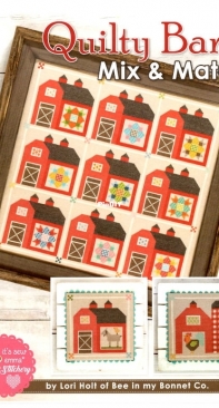 It's Sew Emma Stitchery - Quilty Barn Mix and Match by Lori Holt of Bee in my Bonnet Co