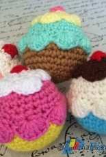 Las Varetas crochet Handmade by Guala - Anti-Stress Crochet Cupcake Balls - Spanish - Free