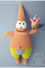 Patricio Estrella (Patrick Star) amigurumi