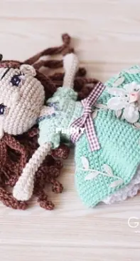 Guichai Crochet Dolls - Armano Ginji - Teechalit Wattanawongwisut - Minnie - Spanish