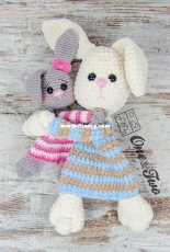 One and Two Company - Carolina Guzman - Bo the Bunny Cuddler