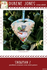 Durene Jones Cross Stitch DJXS2338 -  Snowman 2