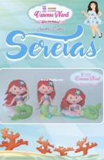 Vanessa Nardi Arte em Feltro - Sereias- Mermaids - Portuguese - Free