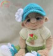 Teri Crews Designs - Teri Crews - So Cute Baby Doll Play Wear Set