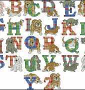 Time for Walkies Dog ABC by Maria Diaz from Cross Stitch Crazy 43