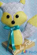 Cia do Feltro - Raposa / Fox Felt Pattern - Portuguese - Free