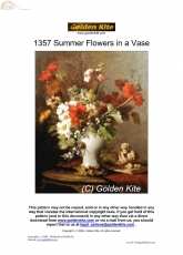 Golden Kite GK1357 Summer Flowers in a Vase