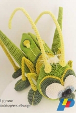 Mala Designs - Mandy Herrmann- Grasshopper -German