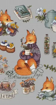 Tea Fox by Anastasia Berg