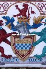 Medieval Coat of Arms Tapestry by Millennia Designs