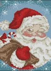 Santa Sparkle by Angela Poole from Cross Stitcher 218 XSD