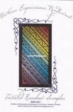 Northern Expressions Needlework NEN 027 Twisted Rainbow Sampler - Specialty Stitches XSD