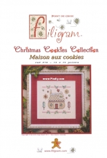 Filigram F76 Christmas Cookies Collection  - Maison Aux Cookies - Cookies House