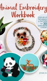Animal Embroidery Workbook - Jessica Long