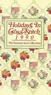 Holidays In Cross-Stitch 1990 - The Vanessa-Ann Collection