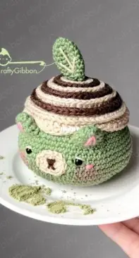 Crafty Gibbon - Anne Farichai - Matcha Bear Bun