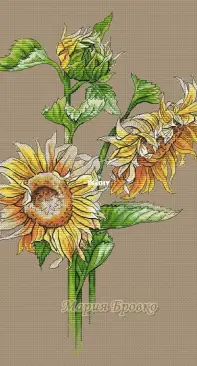 Подсолнухи, Мария Бровко / Sunflowers by Maria Brovko