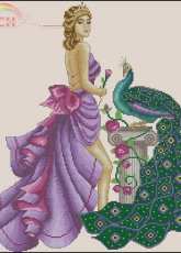 Cross Stitching Art CSA-32 Eleni, The beauty of Troy
