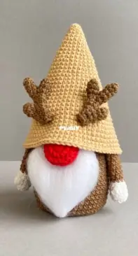 Happy Dolls Handmade - Lucy Magic Pattern - Julia /Kate - Negovorina - Christmas Deer Gnome