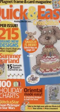 Quick and Easy Cross Stitch - Issue 89 - July 2002