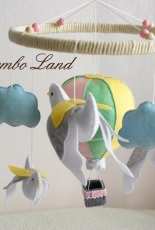 Beembo Land Julia Puzyreva- Mobile Pássaro  / Cot Mobile Bird  - Russian