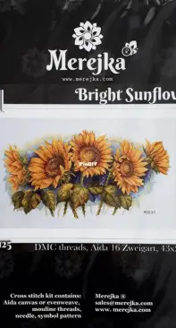 Merejka K-125 Bright Sunflowers