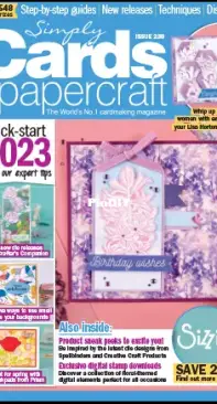 Simply Cards and Papercraft  Issue 238 December 2022