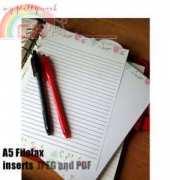 Printables for Filofax- DIN-A-5-My Pretty Week Birdhouse Notepaper