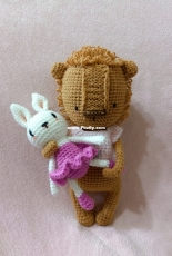 Lion and bunny