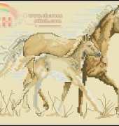 LANARTE 33496 Paard met Veulen