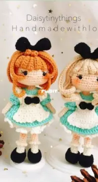 Daisy Tiny Things - Daisy - Hạnh Mèo - Sakura and Akiho Twin Alice in Clockland