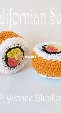 Yvonnes Crochet Art - Yvonne Blanker - Californian Sushi - Dutch