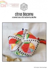 Satsuma street - Citrus Biscornu